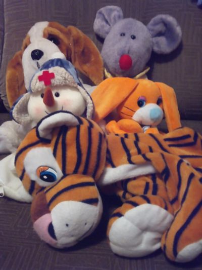 Лот: 7194188. Фото: 1. Мягкие игрушки от новогодних подарков. Мягкие