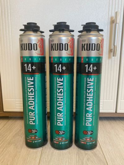 Лот: 23355696. Фото: 1. Монтажная клей пена kudo. Клеи, герметики, пена монтажная, клейкие ленты