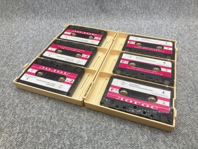 Лот: 25848076. Фото: 1. 6 Винтажных Аудиокассет для записи... Плееры