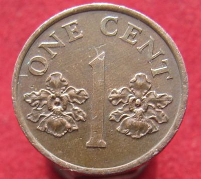 Лот: 15395844. Фото: 1. Сингапур 1 цент, 1995г. Остальные страны