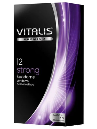 Лот: 22071016. Фото: 1. Презервативы Vitalis №12 Strong... Презервативы