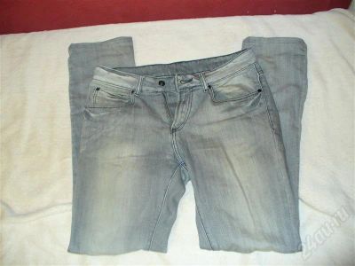 Лот: 586005. Фото: 1. джинсы Zara светлые. Брюки, джинсы, шорты