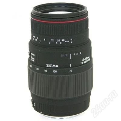 Лот: 45628. Фото: 1. Sigma 70-300 4-5.6 APO DG for... Светофильтры