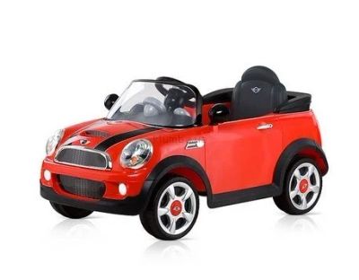 Лот: 3032525. Фото: 1. Электромобиль Geoby MIni Cooper... Детские электромобили