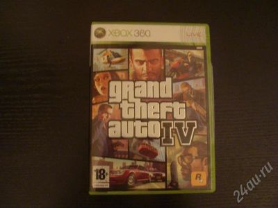 Лот: 175479. Фото: 1. Xbox360 GTAIV Лицензия. Игры для консолей
