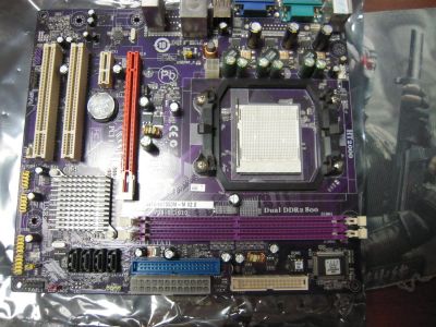 Лот: 4170013. Фото: 1. Материнская плата EliteGroup GeForce7050M-M... Материнские платы