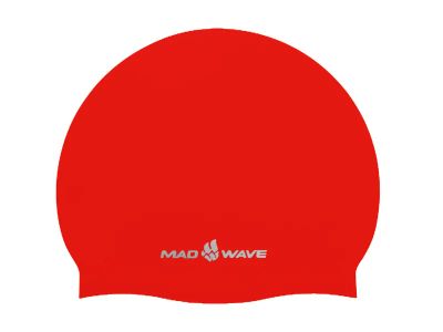 Лот: 7020128. Фото: 1. Шапочка MadWave Standart, red. Плавание
