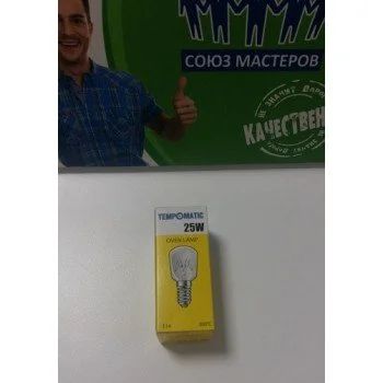 Лот: 15863523. Фото: 1. Лампочка 25w E14 духовки жаростойкая... Запчасти для остальной бытовой техники