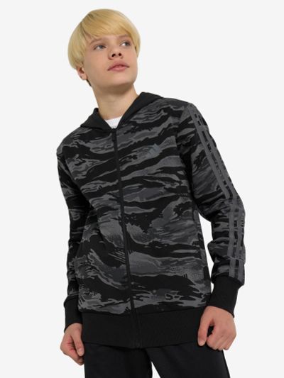 Лот: 25269372. Фото: 1. Толстовка для мальчиков adidas... Легкие куртки, толстовки