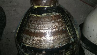 Лот: 7111770. Фото: 1. Продам кислородный баллон 40 литров... Баллоны, газ в баллонах