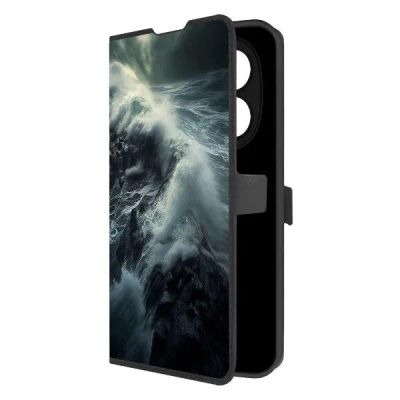 Лот: 25086811. Фото: 1. Чехол Krutoff Eco Book "Шторм... Чехлы, бамперы