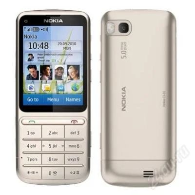 Лот: 1265663. Фото: 1. Продам телефон NOKIA C3-01. 4500р... Кнопочные мобильные телефоны