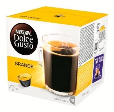 Лот: 9479466. Фото: 1. Капсулы Nescafe Grande. Чай, кофе, какао