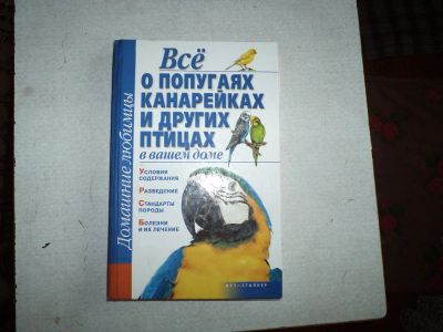 Лот: 9009189. Фото: 1. все о попугаях и других птицах. Домашние животные