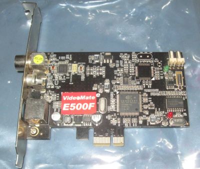Лот: 11864217. Фото: 1. тв-тюнер videomate e500F PCI-E. ТВ-тюнеры и карты захвата