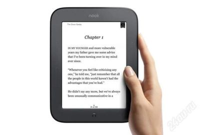 Лот: 1873998. Фото: 1. Электронная книга Nook Simple... Электронные книги