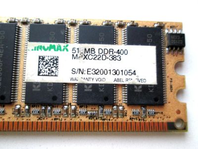Лот: 5495101. Фото: 1. Оперативная память Kingmax DDR1... Оперативная память