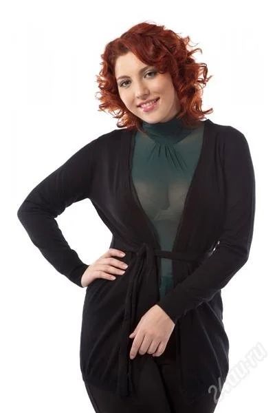 Лот: 2141904. Фото: 1. Кардиган, р. 50. Свитеры, толстовки, худи