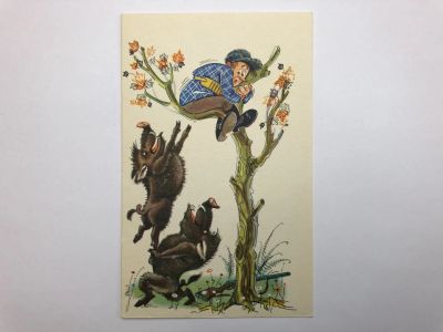 Лот: 23299650. Фото: 1. Жаль, что врач запретил мне есть... Открытки, конверты