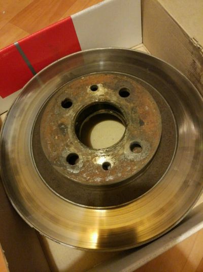 Лот: 8336301. Фото: 1. Диск тормозной 21120350107001... Тормозная система