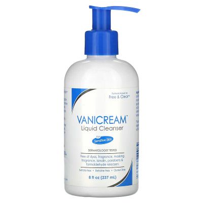 Лот: 23138033. Фото: 1. Vanicream, Liquid Cleanser, For... Другое (красота и здоровье)