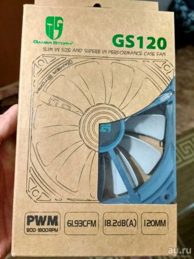 Лот: 12992916. Фото: 1. Куллер Deepcool GS120. Системы охлаждения