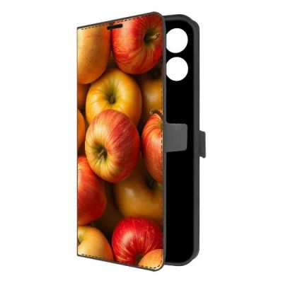 Лот: 25542850. Фото: 1. Чехол Krutoff Eco Book "Яблоки... Чехлы, бамперы