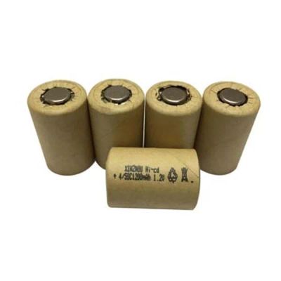 Лот: 15546514. Фото: 1. АКБ Ni-Cd 4/5SC 1200mAh Sanrisig... Батарейки, аккумуляторы, элементы питания