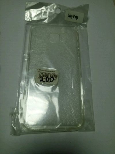 Лот: 15951956. Фото: 1. Чехол силиконовый Samsung S7 Edge... Чехлы, бамперы