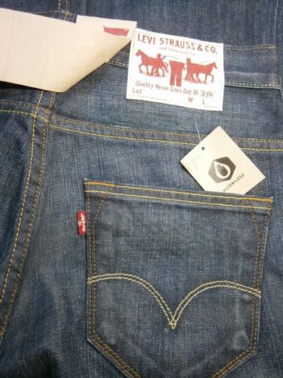 Лот: 8572166. Фото: 1. Мужские джинсы Levis Vintage Clothing... Брюки, джинсы, шорты