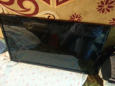 Лот: 10755210. Фото: 1. плоский телевизор LG (на запчасти... Телевизоры