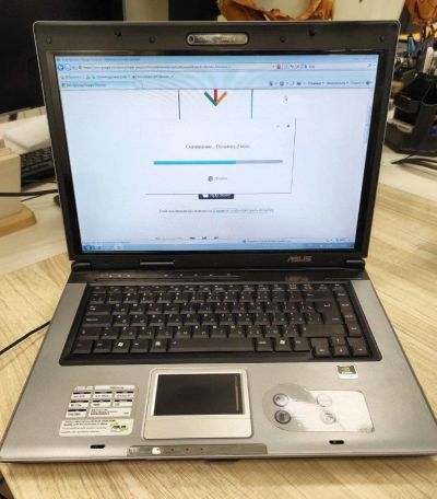 Лот: 17364759. Фото: 1. Ноутбук Asus X50C Intel D220/3072... Ноутбуки
