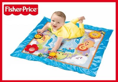 Лот: 9836799. Фото: 1. Игровой коврик Fisher Price мягкий... Развивающие коврики