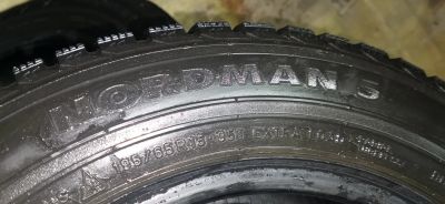 Лот: 19633413. Фото: 1. Шина Nokian nordman 195/65/R15... Шины