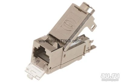 Лот: 18565325. Фото: 1. Модульный разъём Harting RJI Keystone... Другое (сетевые устройства)