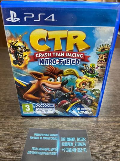 Лот: 18278013. Фото: 1. Crash Team Racing: Nitro-Fueled... Игры для консолей