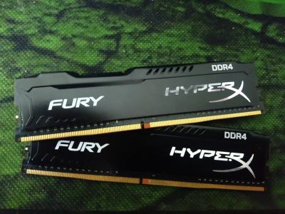 Лот: 15228006. Фото: 1. HyperX Fury black. Оперативная память