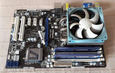 Лот: 14452579. Фото: 1. Материнская плата ASRock Z68 Pro3... Материнские платы