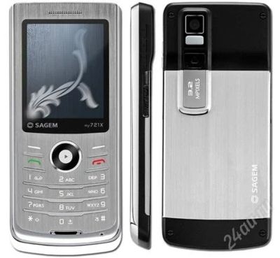 Лот: 1846255. Фото: 1. Sagem My 721X new Новый работает... Кнопочные мобильные телефоны