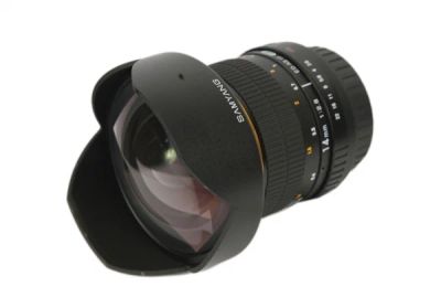Лот: 3254881. Фото: 1. Объектив Samyang 2.8/14mm ED AS... Объективы