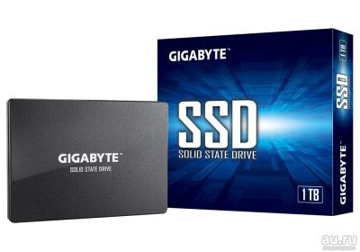 Лот: 18379114. Фото: 1. SSD SATA 1Tb 2.5" Gigabyte GP-GSTFS31100TNTD... SSD-накопители