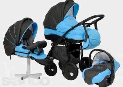 Лот: 3738317. Фото: 1. Коляска Tutis Zippy Silver Plus... Коляски