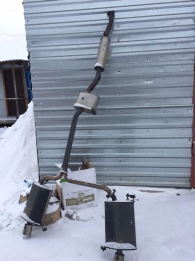 Лот: 11669530. Фото: 1. Выхлоп Honda Accord cl7, cl9 2... Выхлопная система