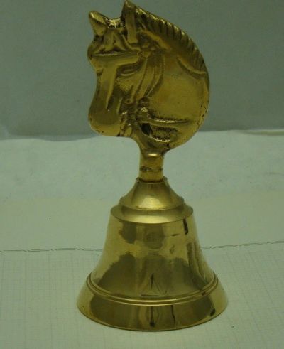 Лот: 11190897. Фото: 1. Колокольчик фигурка Лошадь (W568... Другое (антиквариат)