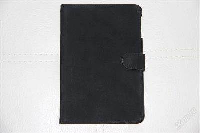 Лот: 2718261. Фото: 1. чехол кожаный на iPad Mini - чёрный. Чехлы, обложки