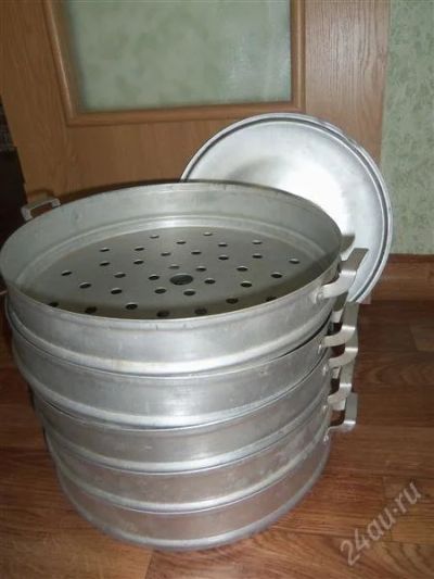 Лот: 2813585. Фото: 1. мантница. Сковороды и сотейники