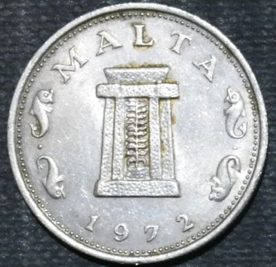 Лот: 12232190. Фото: 1. Экзотика с рубля (15076) Мальта. Остальные страны