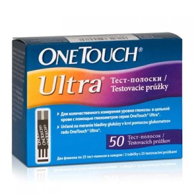 Лот: 10009682. Фото: 1. Тест-полоски One Touch Ultra. Другое (медицина)