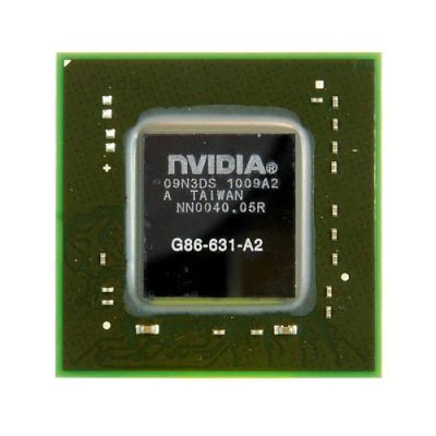 Лот: 21258270. Фото: 1. Видеочип BGA Nvidia GeForce G86-631-A2... Микросхемы