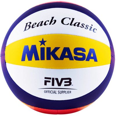 Лот: 23368093. Фото: 1. Мяч для пляжного волейбола Mikasa... Мячи, ракетки, шайбы, клюшки